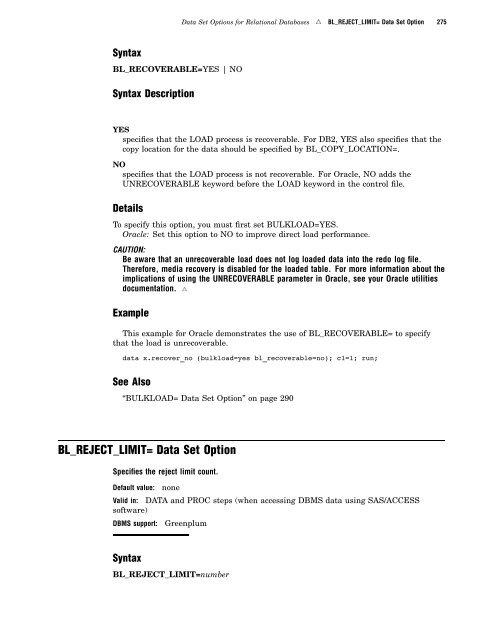 SAS/ACCESS 9.2 for Relational Databases: Reference, Fourth Edition