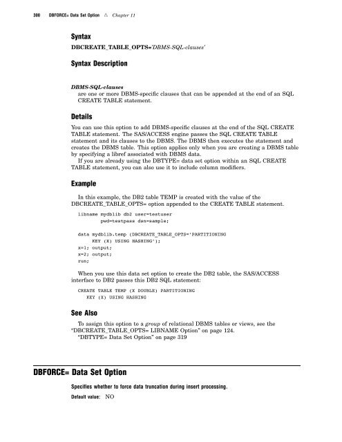 SAS/ACCESS 9.2 for Relational Databases: Reference, Fourth Edition