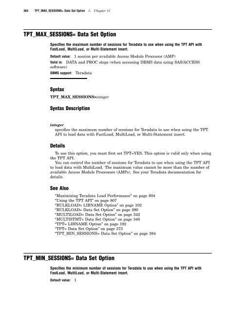 SAS/ACCESS 9.2 for Relational Databases: Reference, Fourth Edition