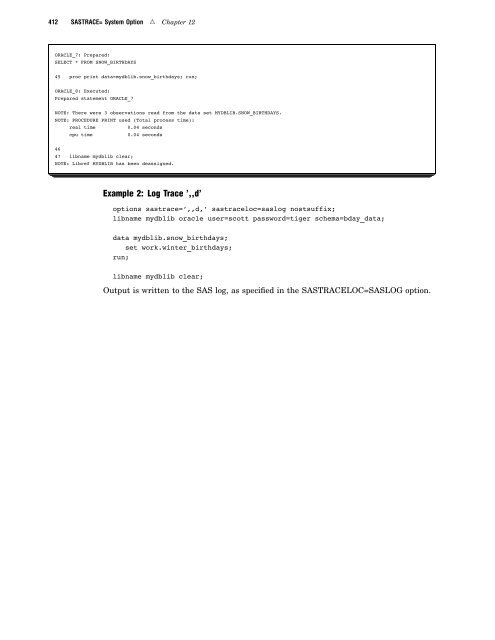 SAS/ACCESS 9.2 for Relational Databases: Reference, Fourth Edition