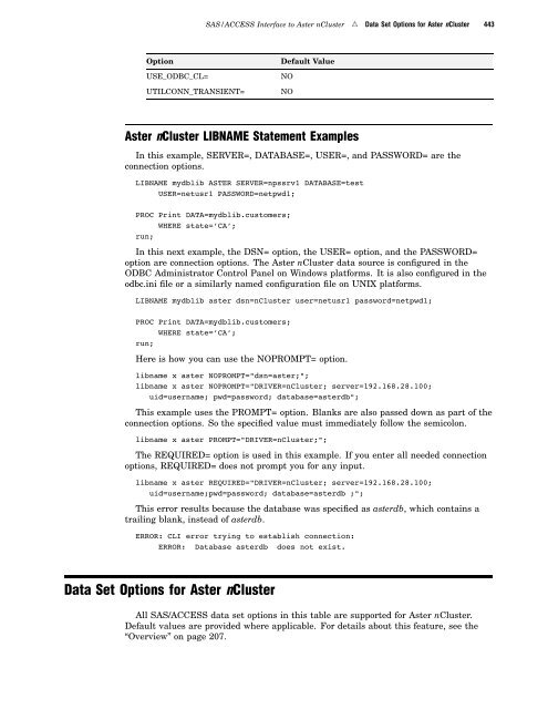 SAS/ACCESS 9.2 for Relational Databases: Reference, Fourth Edition