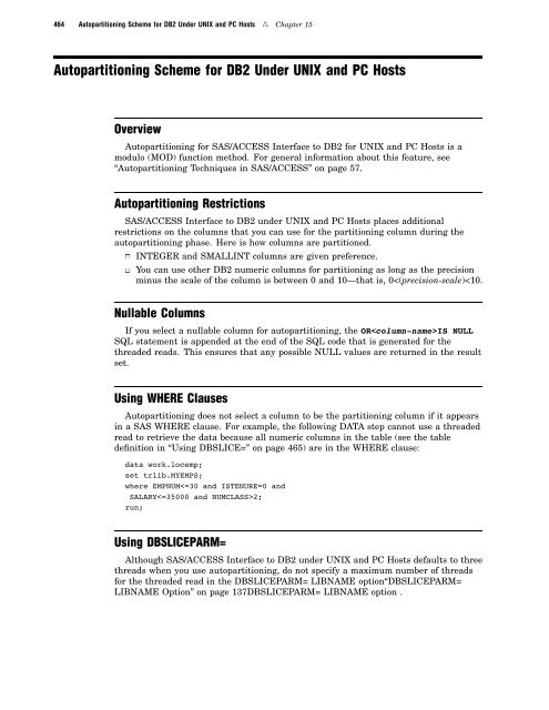 SAS/ACCESS 9.2 for Relational Databases: Reference, Fourth Edition