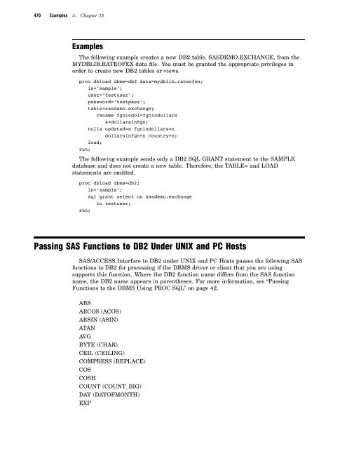 SAS/ACCESS 9.2 for Relational Databases: Reference, Fourth Edition