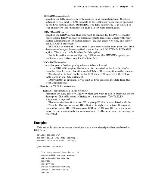 SAS/ACCESS 9.2 for Relational Databases: Reference, Fourth Edition