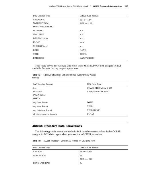 SAS/ACCESS 9.2 for Relational Databases: Reference, Fourth Edition