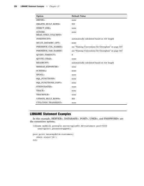 SAS/ACCESS 9.2 for Relational Databases: Reference, Fourth Edition