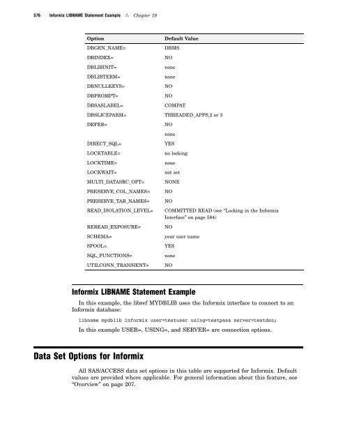 SAS/ACCESS 9.2 for Relational Databases: Reference, Fourth Edition