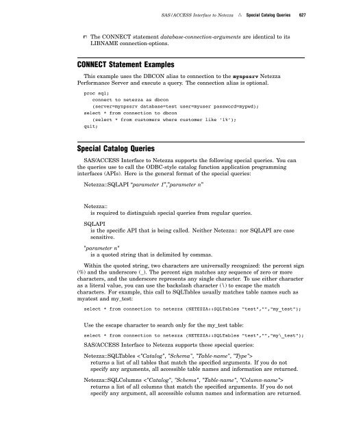 SAS/ACCESS 9.2 for Relational Databases: Reference, Fourth Edition