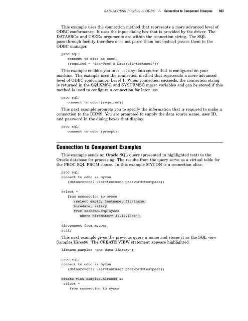 SAS/ACCESS 9.2 for Relational Databases: Reference, Fourth Edition