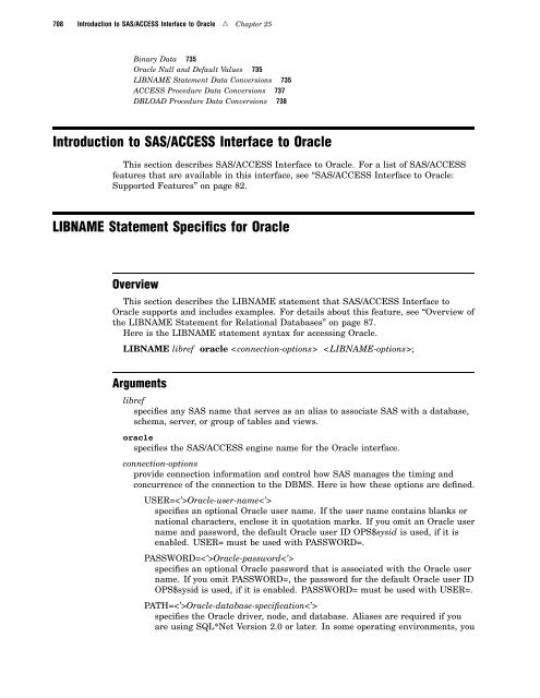 SAS/ACCESS 9.2 for Relational Databases: Reference, Fourth Edition