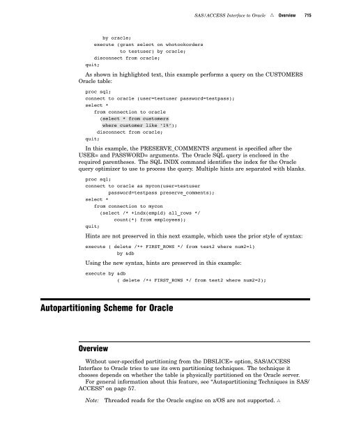 SAS/ACCESS 9.2 for Relational Databases: Reference, Fourth Edition