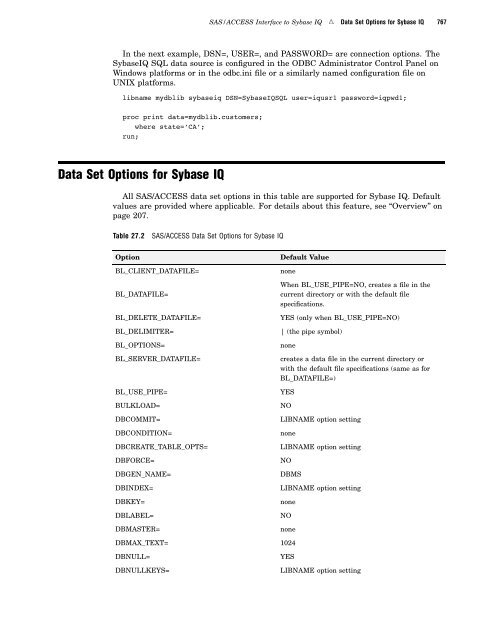 SAS/ACCESS 9.2 for Relational Databases: Reference, Fourth Edition