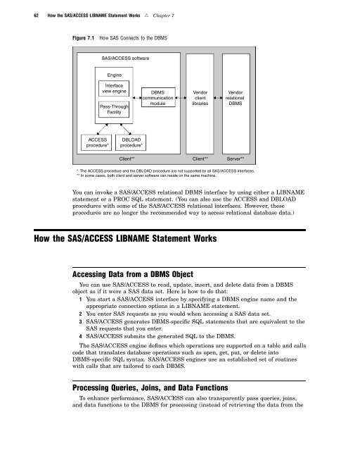 SAS/ACCESS 9.2 for Relational Databases: Reference, Fourth Edition