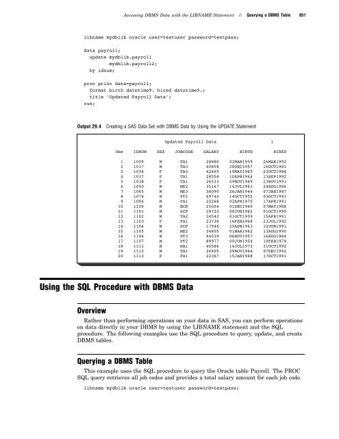 SAS/ACCESS 9.2 for Relational Databases: Reference, Fourth Edition