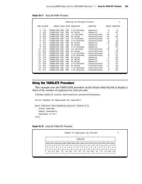 SAS/ACCESS 9.2 for Relational Databases: Reference, Fourth Edition