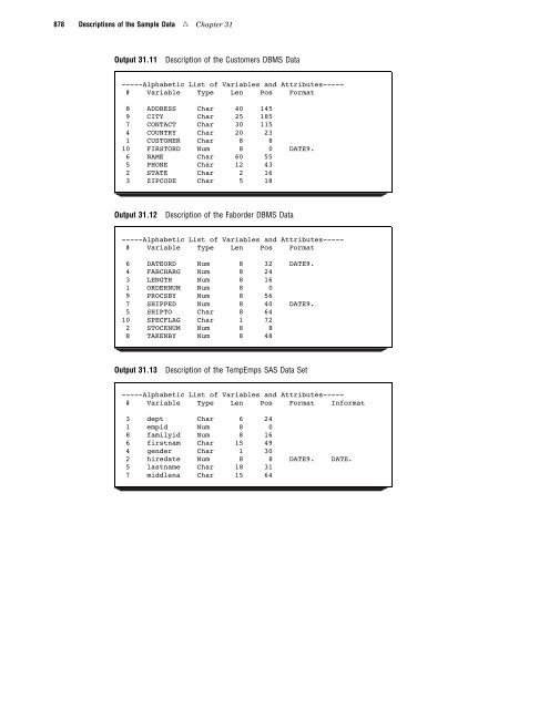 SAS/ACCESS 9.2 for Relational Databases: Reference, Fourth Edition