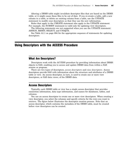 SAS/ACCESS 9.2 for Relational Databases: Reference, Fourth Edition