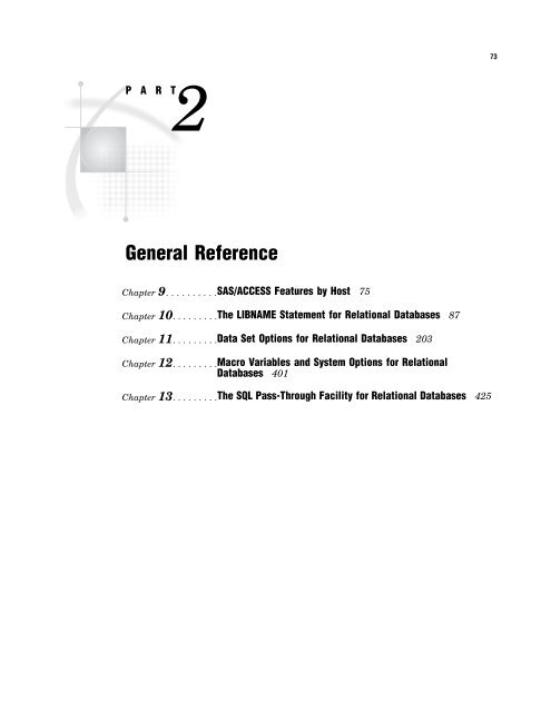 SAS/ACCESS 9.2 for Relational Databases: Reference, Fourth Edition