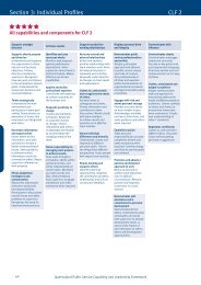 Section 3: Individual Profiles CLF 2 - Public Service Commission