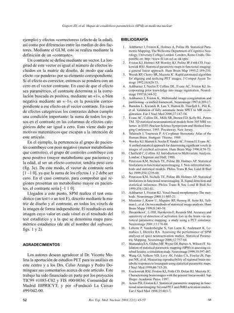 Mapas de estadísticos paramétricos (SPM) en medicina nuclear