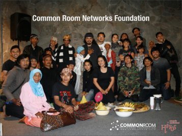 Common Room Networks Foundation - Indonesia Kreatif