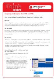 Encrypting and decrypting files on CDs and DVDs - myroyalmail