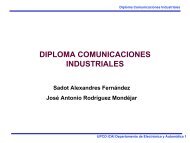 diploma comunicaciones industriales - Departamento de ElectrÃ³nica ...