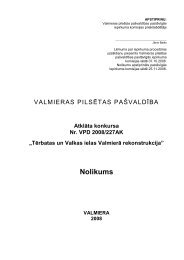 Nolikums - Valmiera