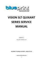 VISION SLT QUIXANT SERIES SERVICE MANUAL - Blueprint Gaming