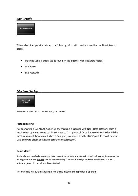 VISION SLT QUIXANT SERIES SERVICE MANUAL - Blueprint Gaming