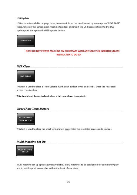 VISION SLT QUIXANT SERIES SERVICE MANUAL - Blueprint Gaming