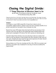 Closing the Digital Divide - Valley Stream District 30