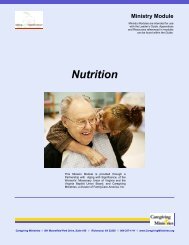 nutrition module 1.pub - National Caregivers Library