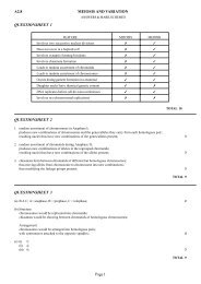 Page 1 MEIOSIS AND VARIATION A2.8 QUESTIONSHEET 1 ...