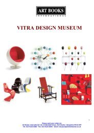 VITRA DESIGN MUSEUM - Art Books International