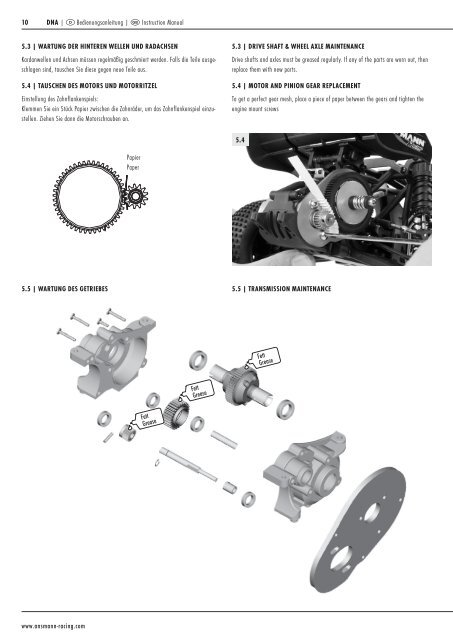 BEDIENUNGSANLEITUNG D INSTRUCTION MANUAL GB - Ansmann