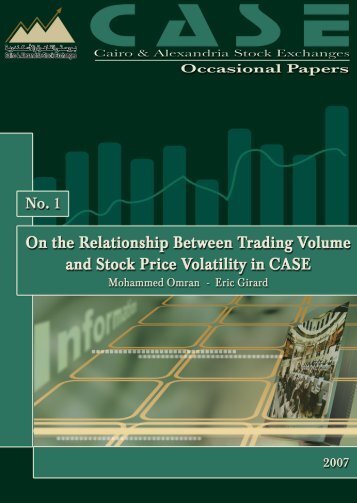 On the Relationship Between Trading Volume and Stock Price ...
