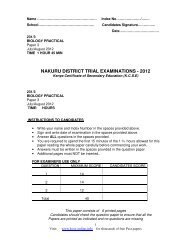 2012 nakuru district mock biology q paper3.pdf - KCSE Online