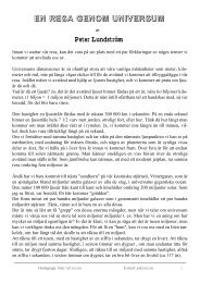 En Resa Genom Rymden