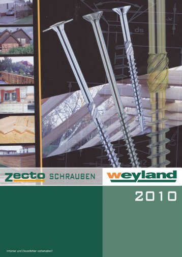 Zecto Schrauben 2010