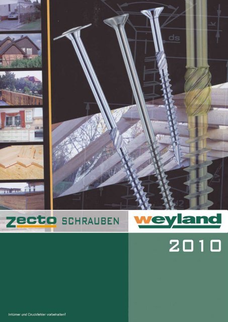 Zecto Schrauben 2010