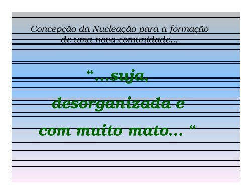 RestauraÃ§Ã£o de Ã¡reas degradadas com Ãªnfase em ... - SIGAM