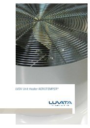 LVDV Unit Heater Aerotemper_EN.pdf - Luvata