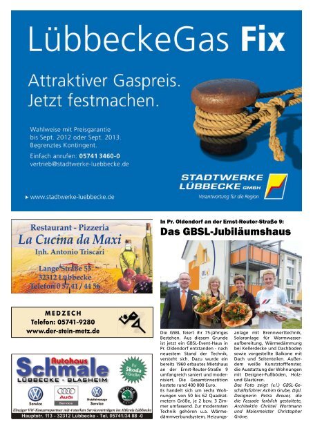 Magazin für das Lübbecker Land - Stadtgespräch Luebbecke