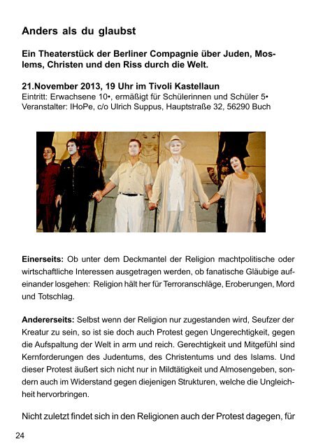 Gemeindebrief September-November 2013 - Evangelische ...