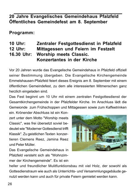 Gemeindebrief September-November 2013 - Evangelische ...