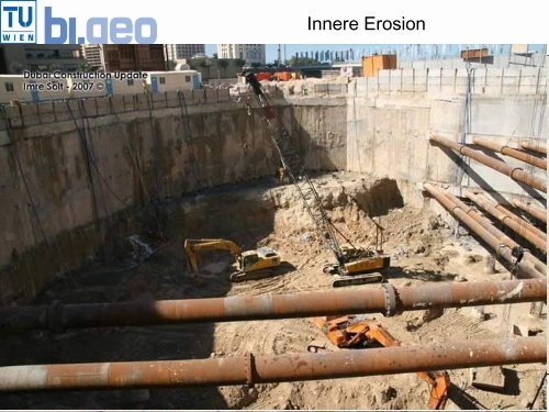 Innere Erosion