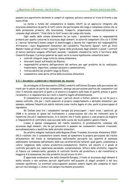 2008 - Dipartimento di Prevenzione Ulss 20 di Verona