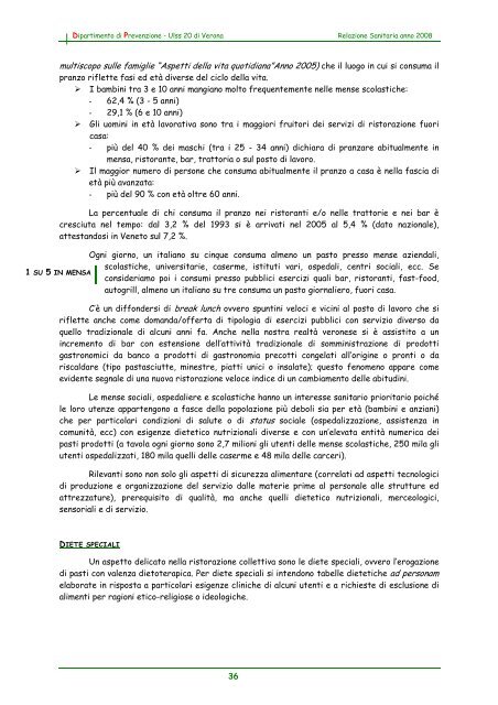 2008 - Dipartimento di Prevenzione Ulss 20 di Verona