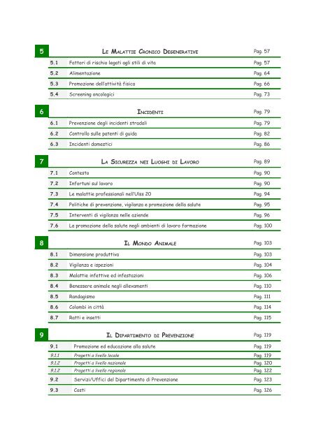 2008 - Dipartimento di Prevenzione Ulss 20 di Verona